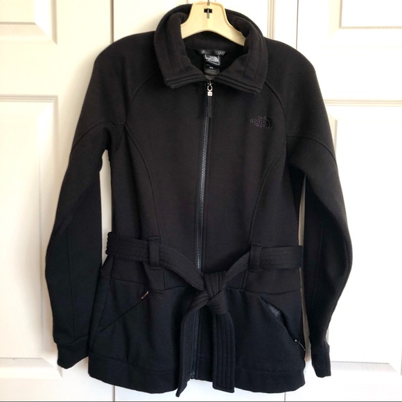 The North Face Jackets & Blazers - The North Face Zip Up Jacket Belt Tie Size M